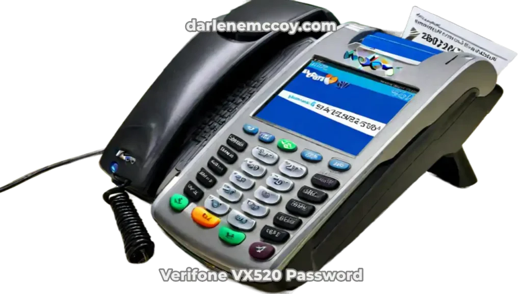 verifone vx520 password